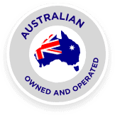 australian owned and operated bayside plumbing badge