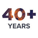 40 Years Logo for licensed plumbers sydney